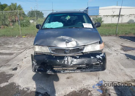 2000 Honda Odyssey Ex z USA, uszkodzony, nr VIN 2HKRL1873YH535571